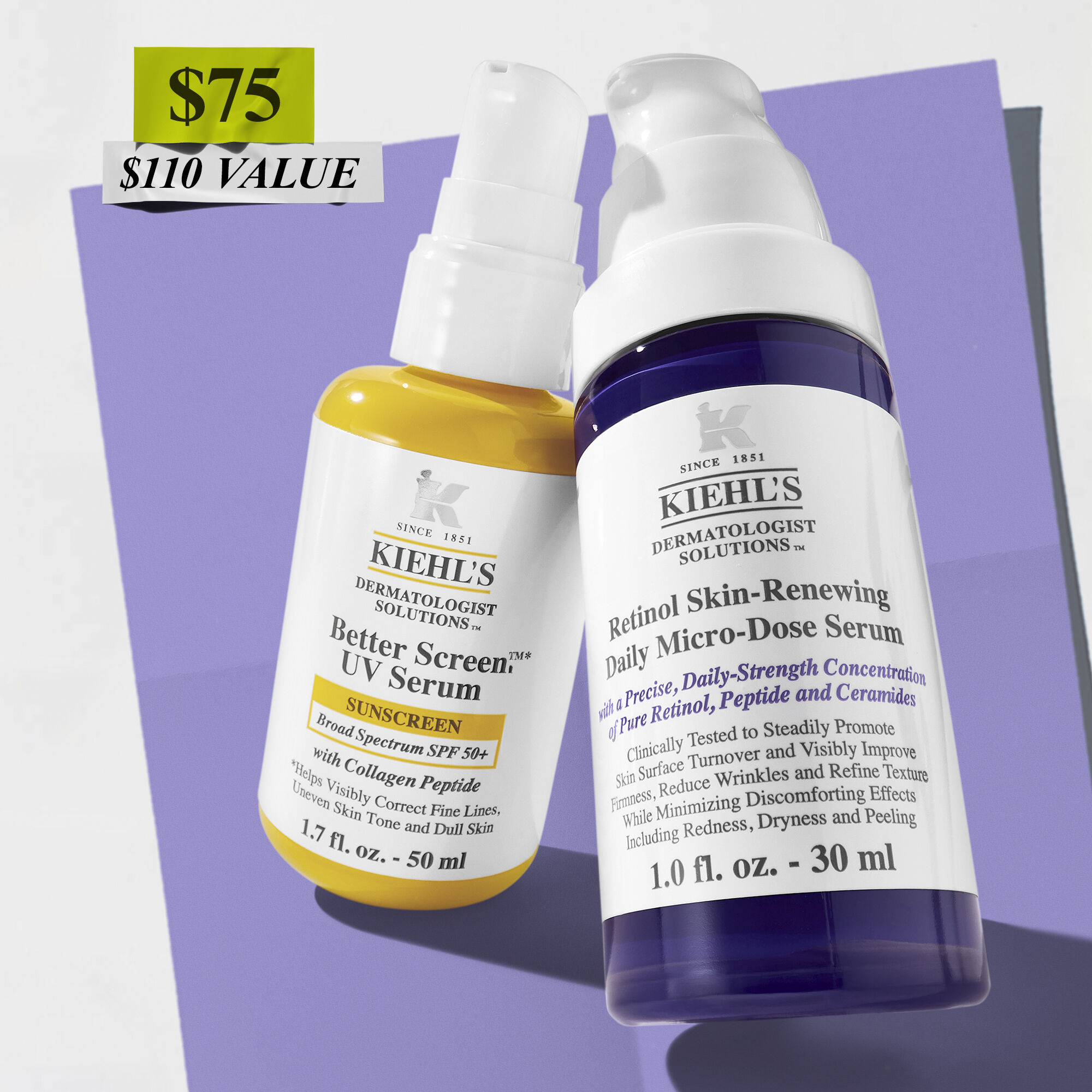 DAY-TO-NIGHT DUO Set - Skincare Set - Kiehl's